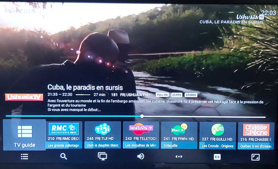 iptv chaine