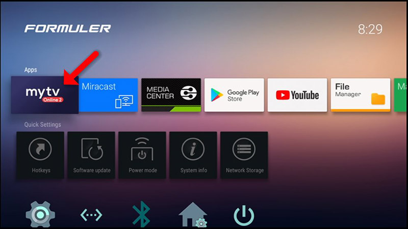 How to setup IPTV on FormulerZ8 box via MYTV Online 2 app