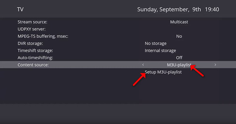 How to setup IPTV on TVIP Box