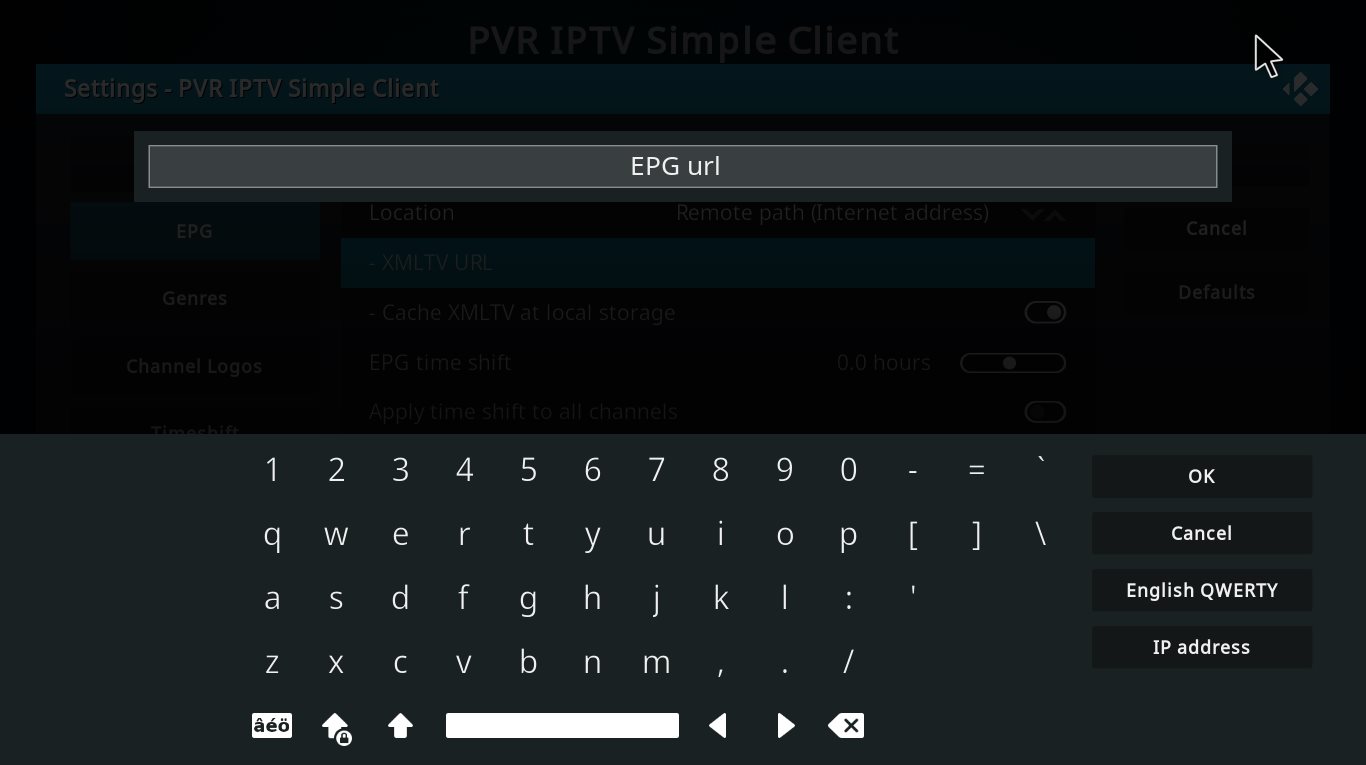 How to add EPG on Kodi